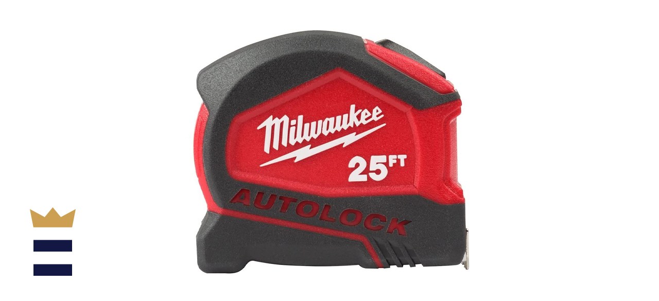 Milwaukee 25-Foot Compact Auto-Lock Tape Measure Milwaukee 25-Foot Compact Auto-Lock Tape Measure