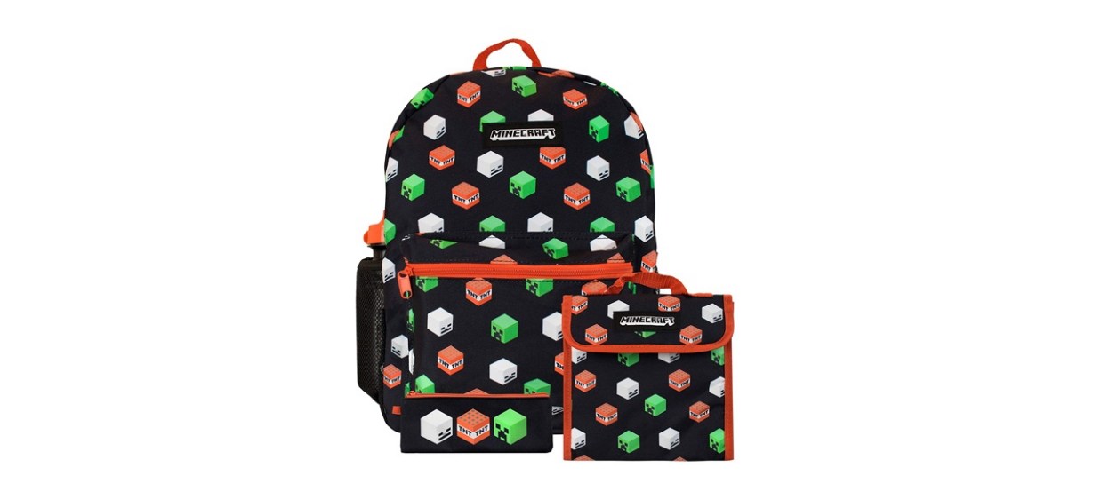 Minecraft Kids’ Backpack Four-Piece Set