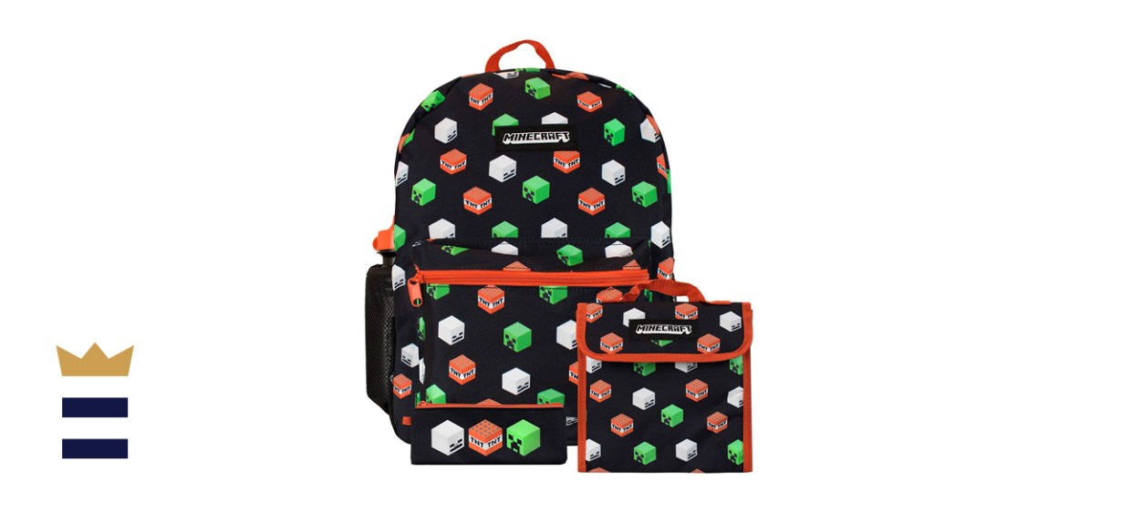 Minecraft Kids’ Backpack Four-Piece Set