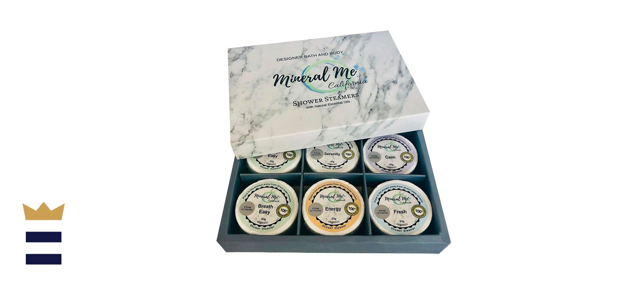 Mineral Me California Shower Bombs with Organic Essential Oils