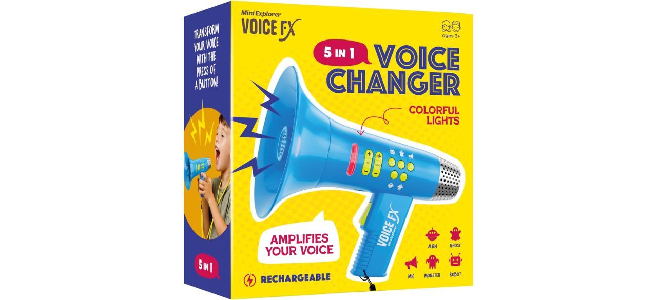 Mini Explorer Voice Changer on white background