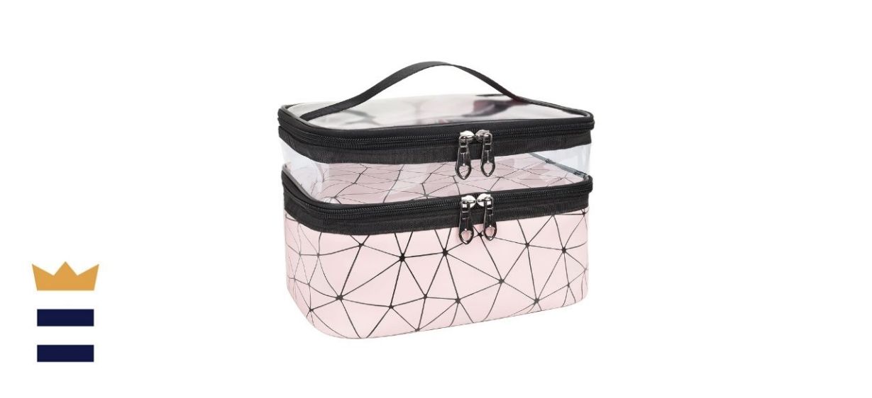 MKPCW Double Layer Makeup Bag