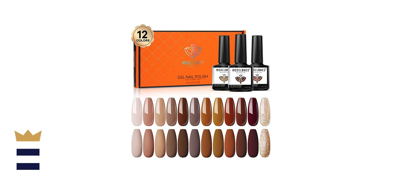 Modelones Fall and Winter Color Gel Polish Set