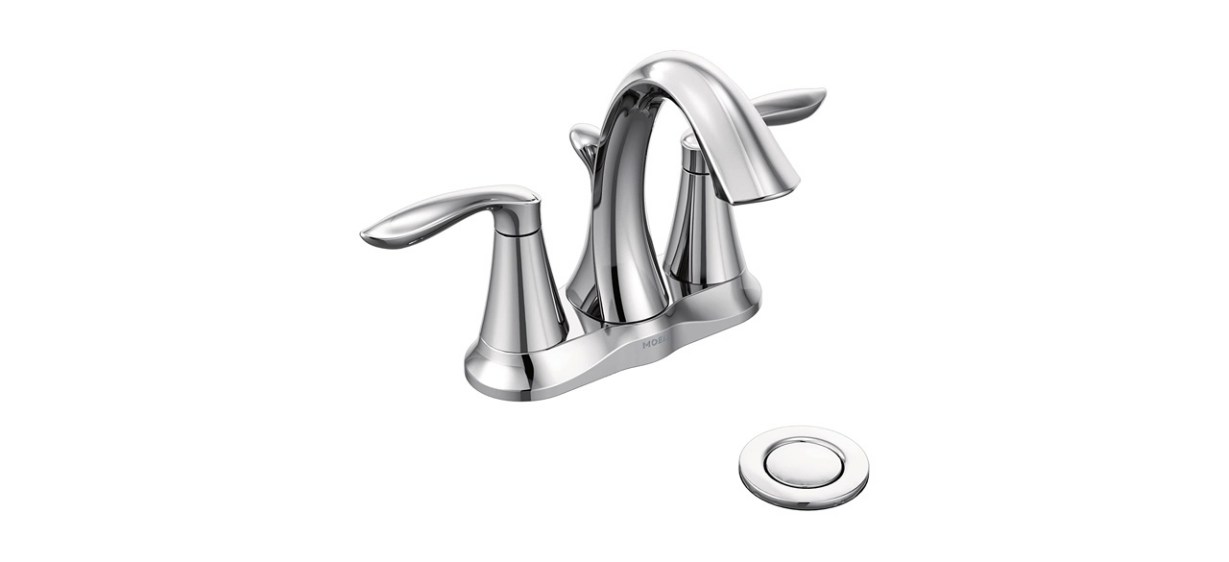 Moen Eva Two-Handle Bathroom Sink Faucet