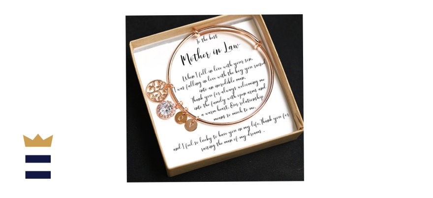 Mother-in-law personalized bracelet