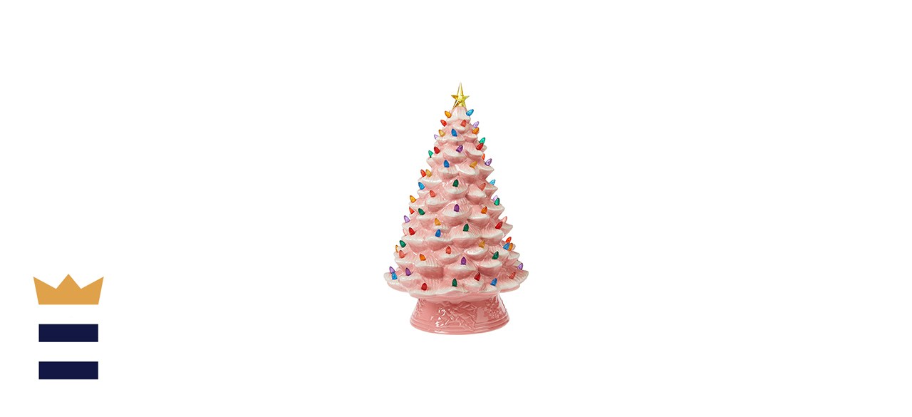 Christmas Nostalgic Tree 18-Pink Christmas Décor inch Mr