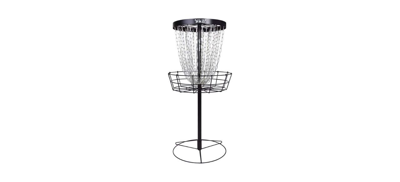 MVP Black Hole Pro 24-Chain Portable Disc Golf Basket