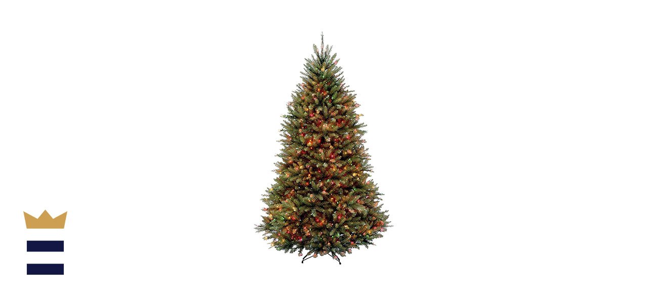 National Tree Company 6.5 ft. Multicolored Lit Artificial Christmas Tree