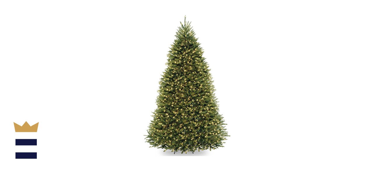 National Tree Company Pre-lit 9-ft. Artificial Dunhill Fir with White Lights