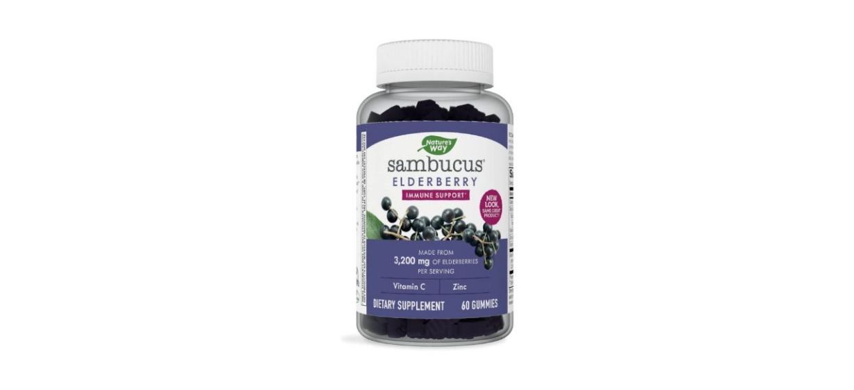 Nature’s Way Sambucus Black Elderberry Gummies