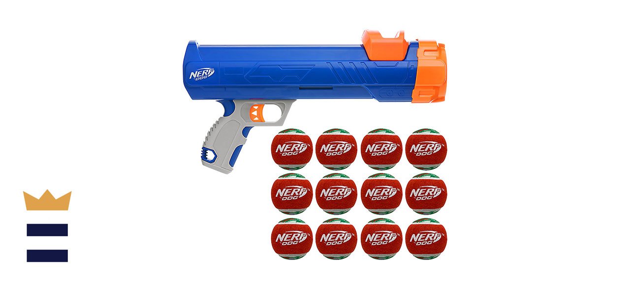 Nerf Tennis Ball Blaster Mega Set! Dog Toy