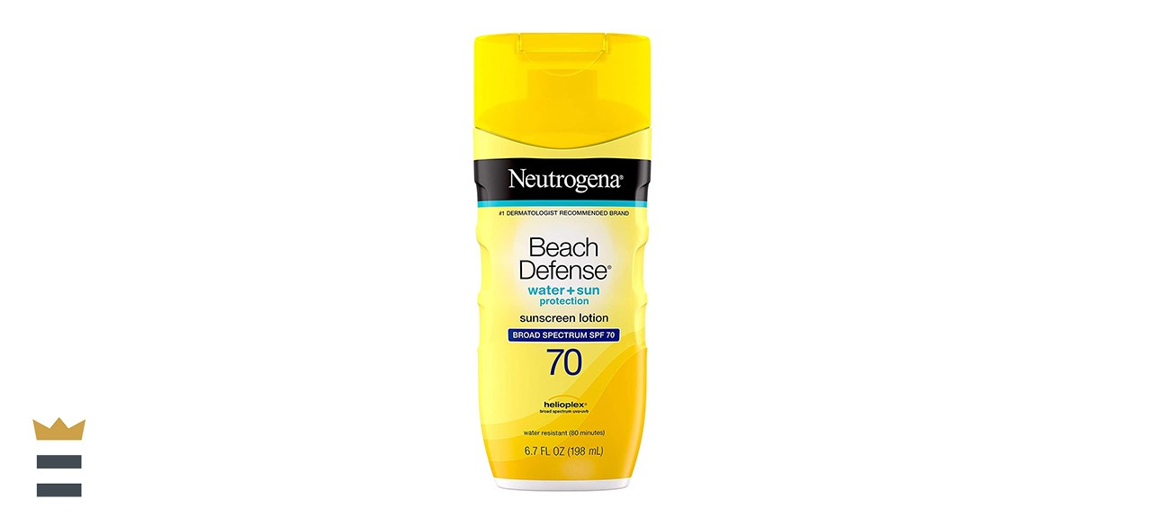 Neutrogena Beach Defense Sunscreen Body Lotion Broad-Spectrum SPF 70