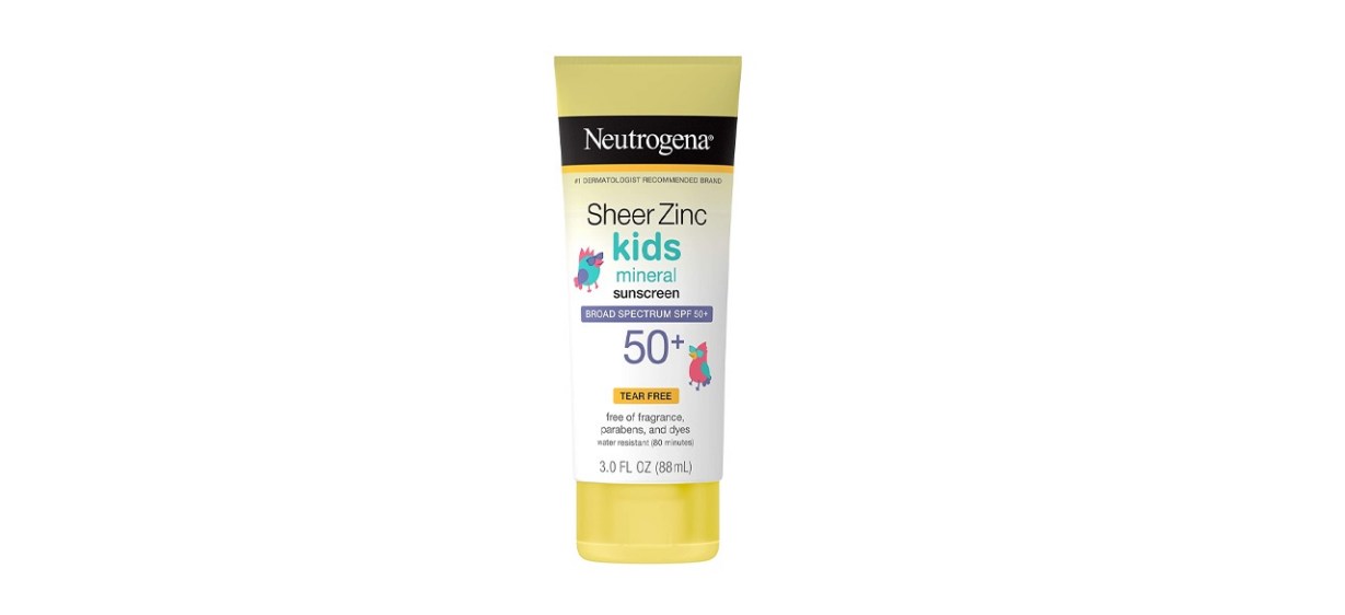 Neutrogena Sheer Zinc Oxide Kids Mineral Sunscreen Lotion