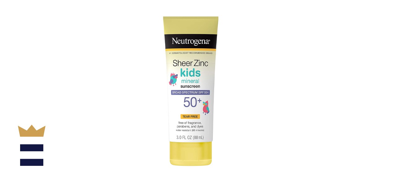 Neutrogena Sheer Zinc Oxide Kids Mineral Sunscreen Lotion