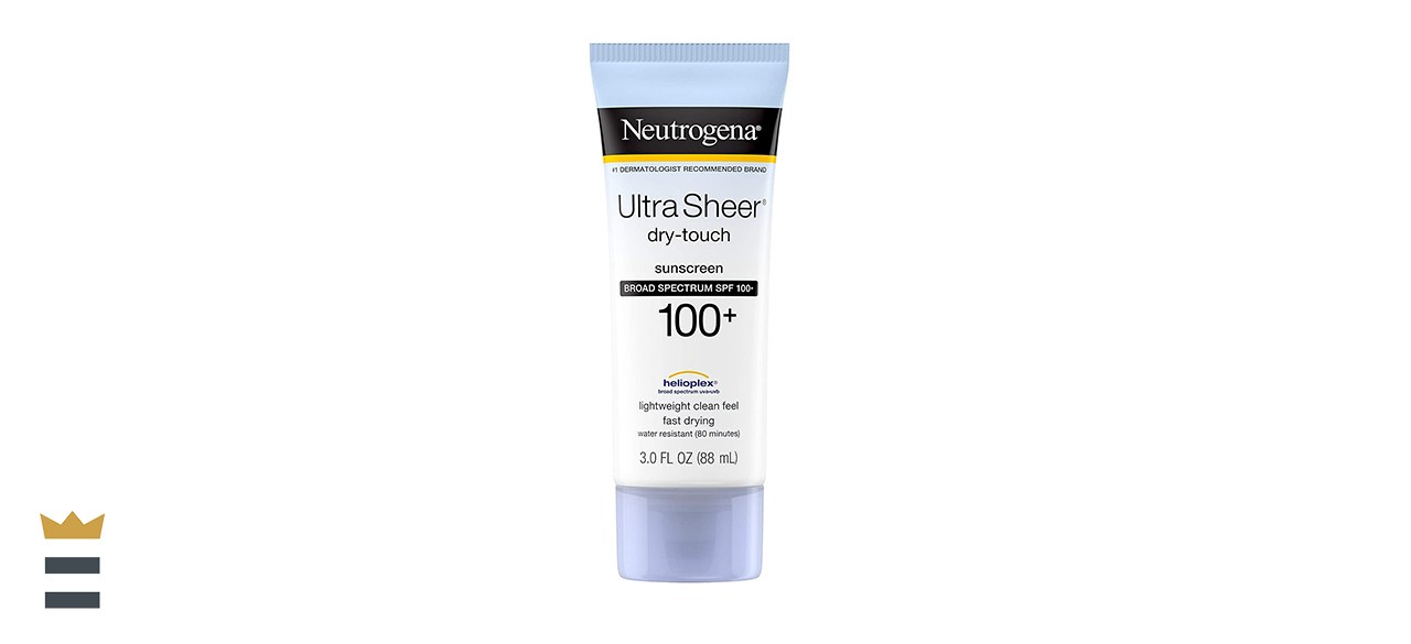 Neutrogena Ultra Sheer Dry-Touch Sunscreen, Broad-Spectrum SPF 100