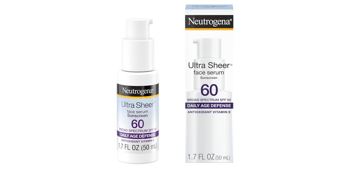 Neutrogena Ultra Sheer Moisturizing Face Serum