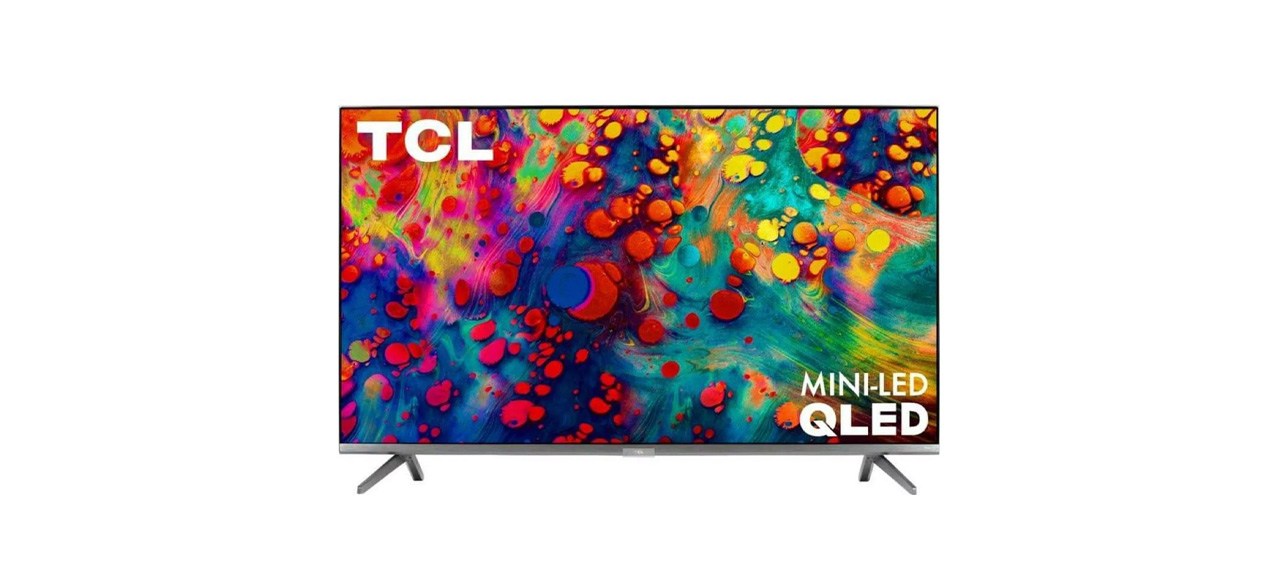 TCL 65-Inch TV on white background