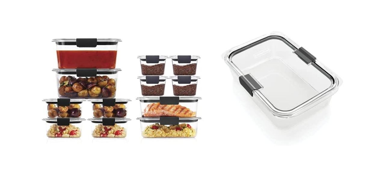 Rubbermaid Brilliance Storage Leakproof Food Container