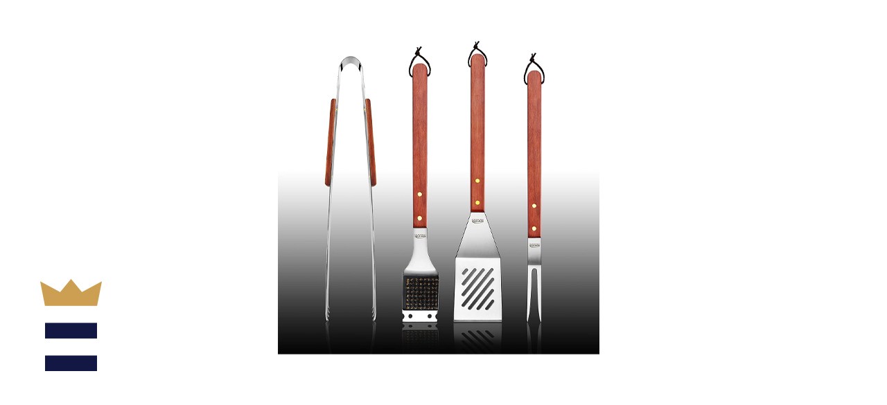 New Star Foodservice Stainless Steel BBQ Tool Set