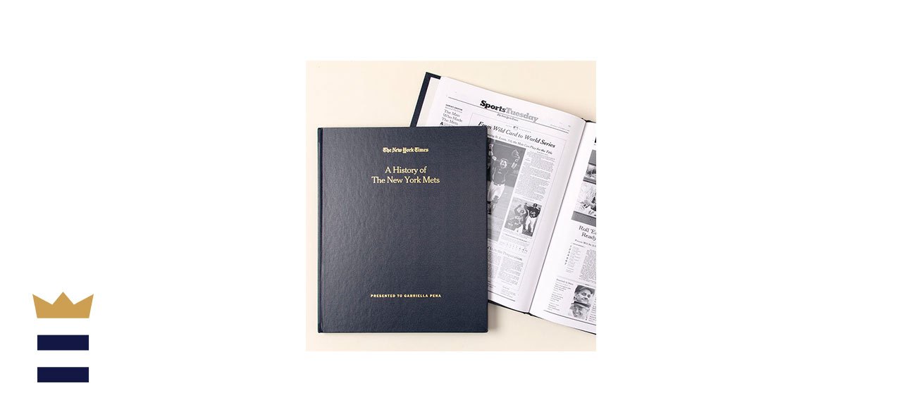 New York Times custom baseball book