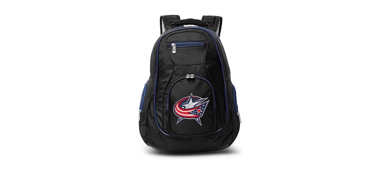 Mojo Columbus Blue Jackets Colored Trim Laptop Backpack