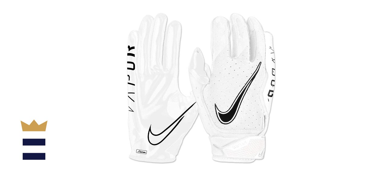 nike football gloves medium