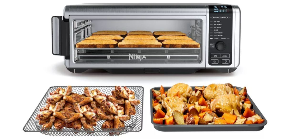 Ninja Foodi Digital Air Fryer Oven on white background