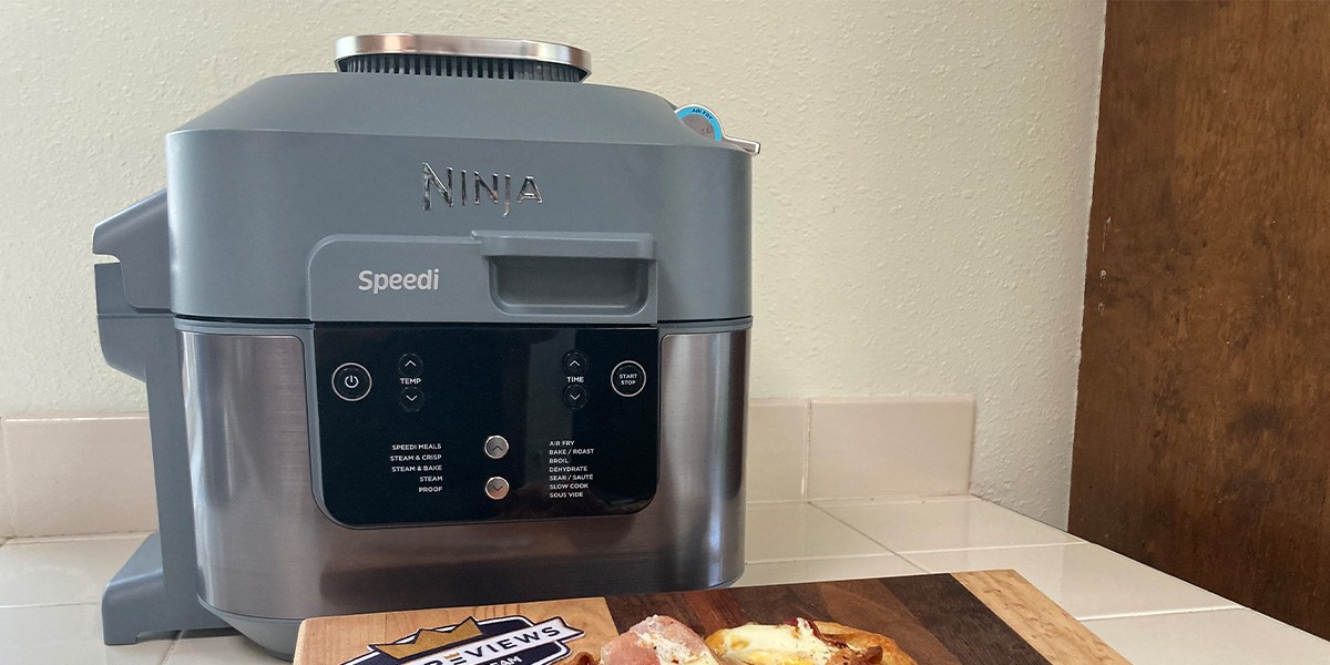 Ninja Speedi Rapid Cooker and Air Fryer on countertop