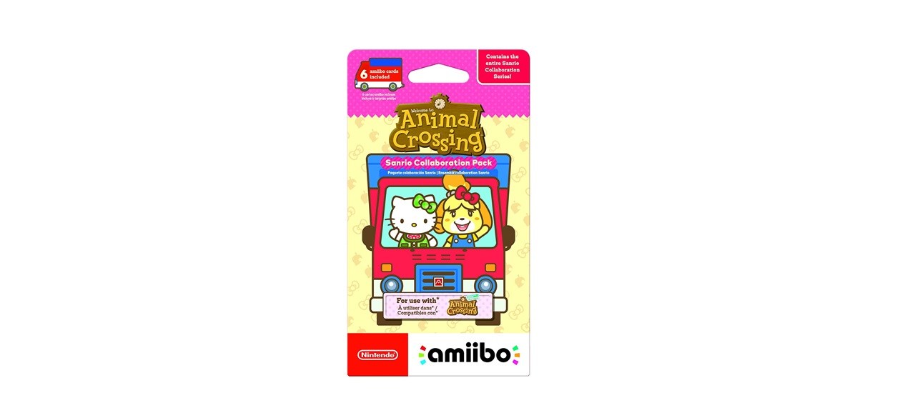 Nintendo Amiibo Animal Crossing New Horizon Sanrio Collaboration Exclusive Pack