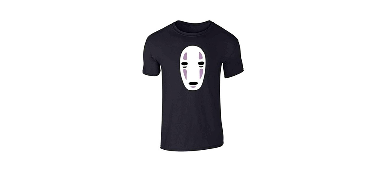 No-Face Kaonashi Nerd Apparel Geek Graphic TeeÂ 