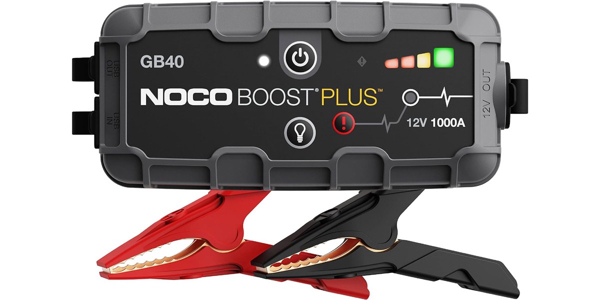 NOCO Boost Plus GB40 1000A UltraSafe Car Battery Jump Starter