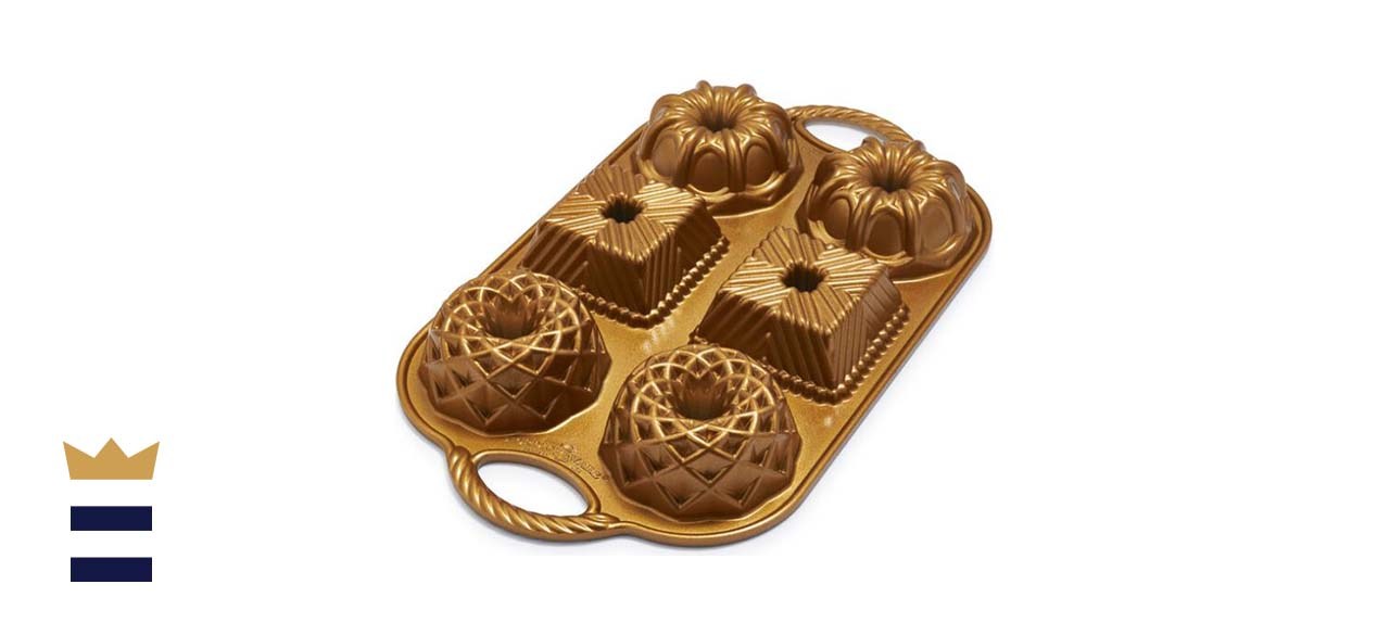 Nordic Ware Geo Mini Bundt Cake Pan