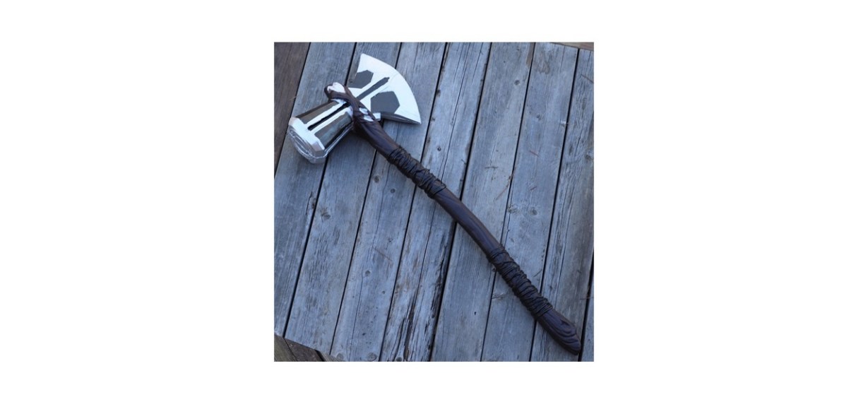 Norse Lightning God Foam War Ax Hammer 