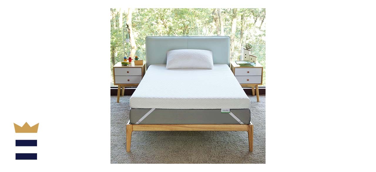 Novilla 4 Inch Foam Mattress Topper