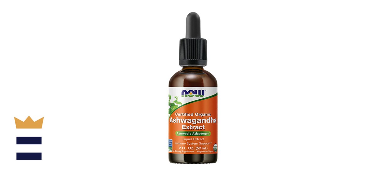 NOW Supplements Organic Ashwagandha Liquid Extract