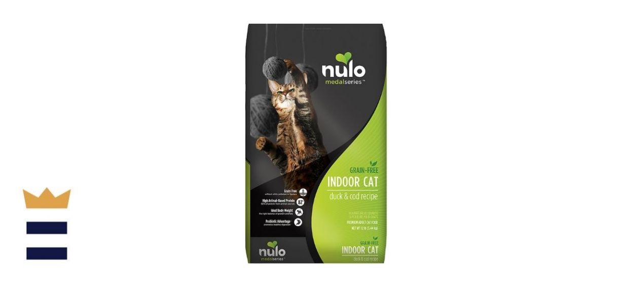 Nulo MedalSeries Indoor Adult Cat Food - Grain-Free, Duck and Cod