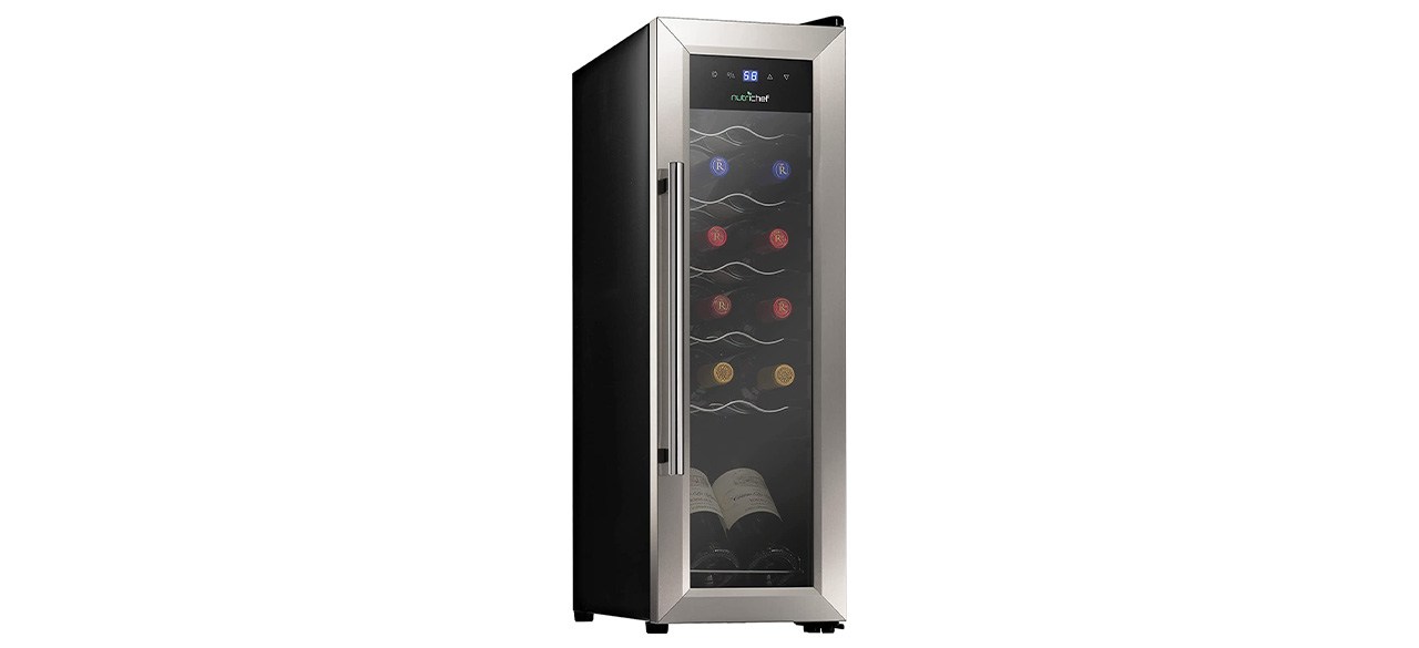 NutriChef Countertop Wine Cooler