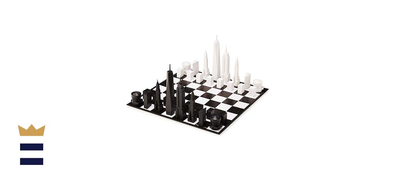 NYC skyline chess