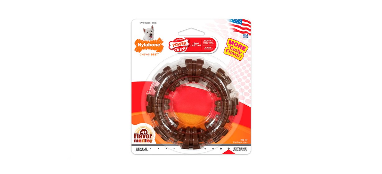 Nylabone Power Chew Textured Ring