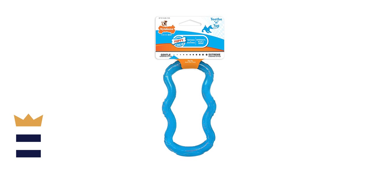 Nylabone Teethe ‘n’ Tug Puppy Toy