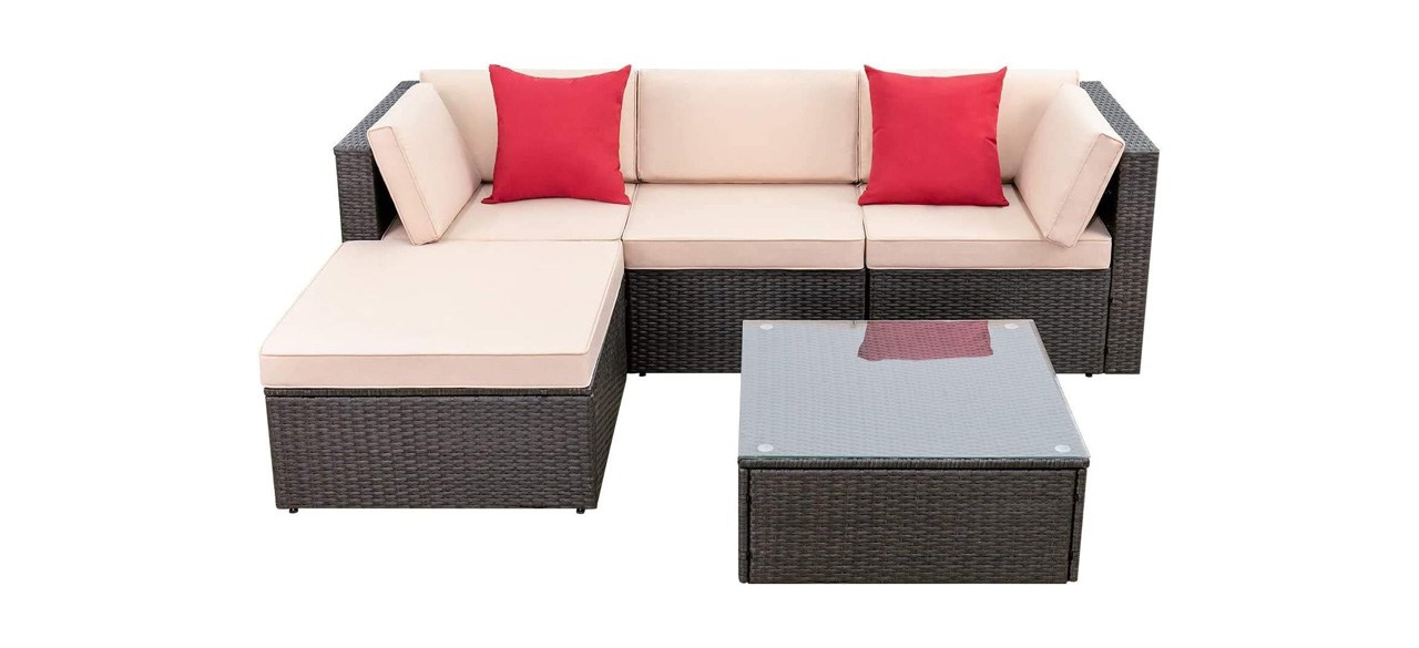 Best Devoko 5-Piece Patio Furniture Sets