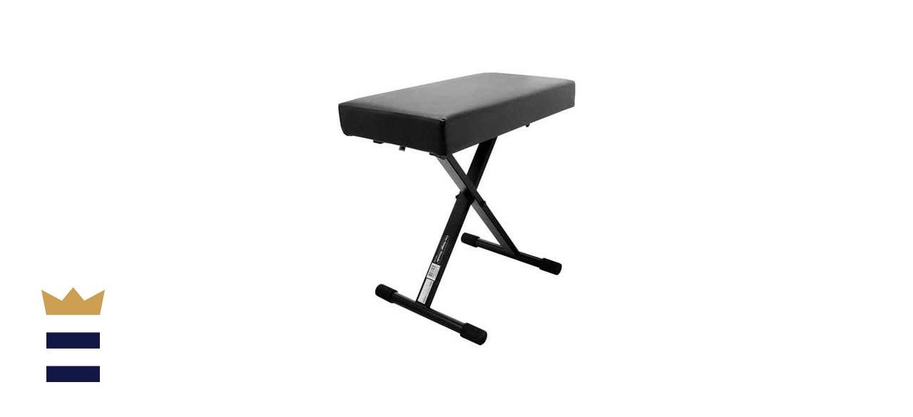 On-Stage KT7800+ Deluxe X-Style Padded Keyboard Bench