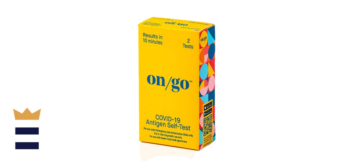 On/Go at-Home COVID-19 Rapid Antigen Self-Test (two-pack)