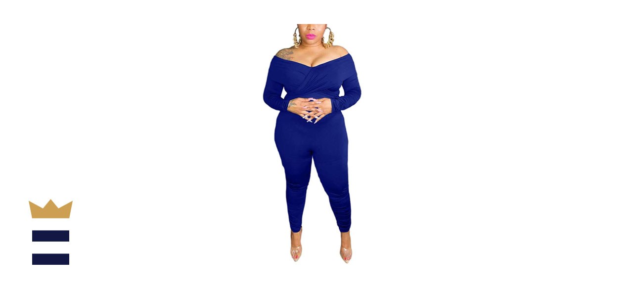 Ophestin Off Shoulder Bodycon Jumpsuit