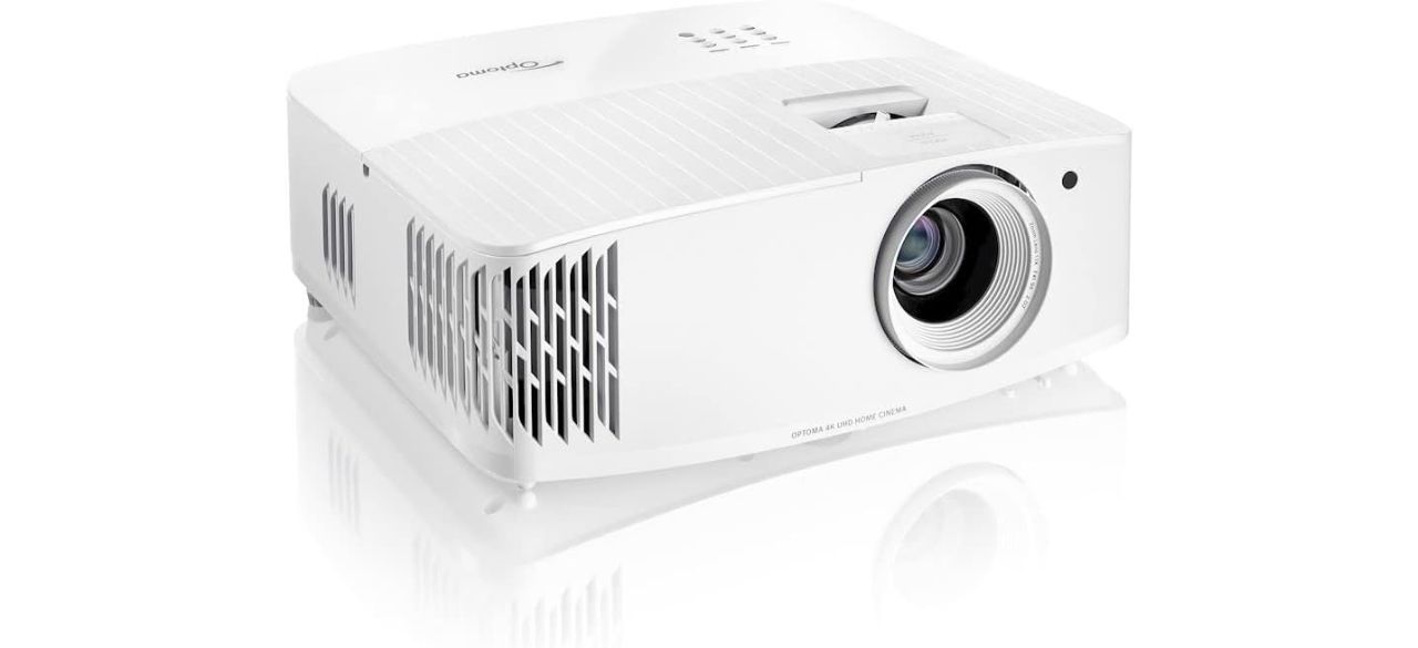 Optoma EK Projector on white background