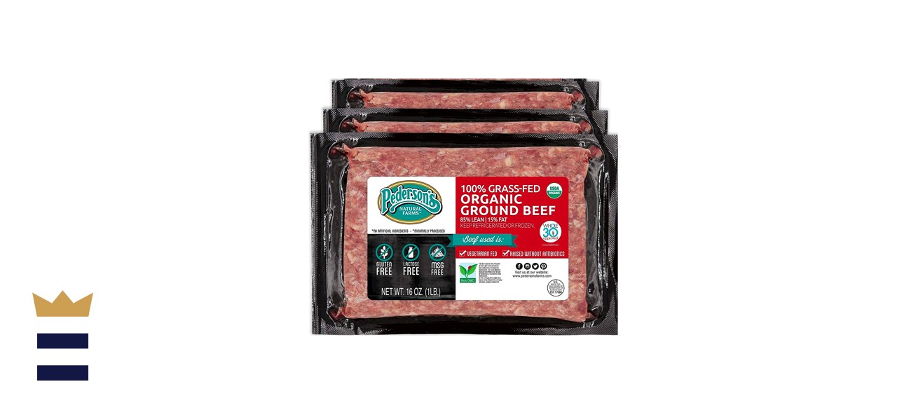 organic beef patties