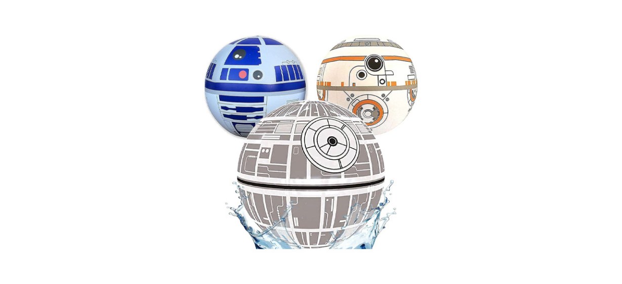 Outdoor-Best Ninostar Star Wars Beach Balls, 3-Pack