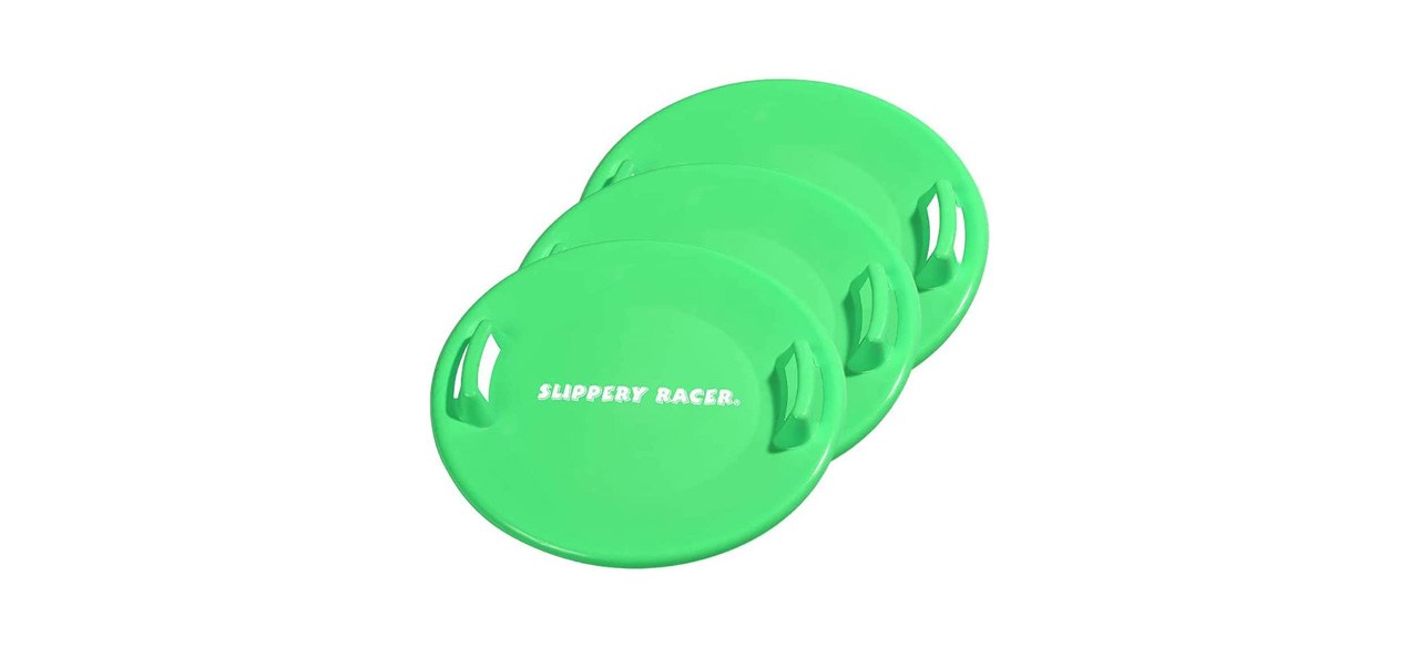 Best Slippery Racer Downhill Pro Saucer Disc Snow Sled