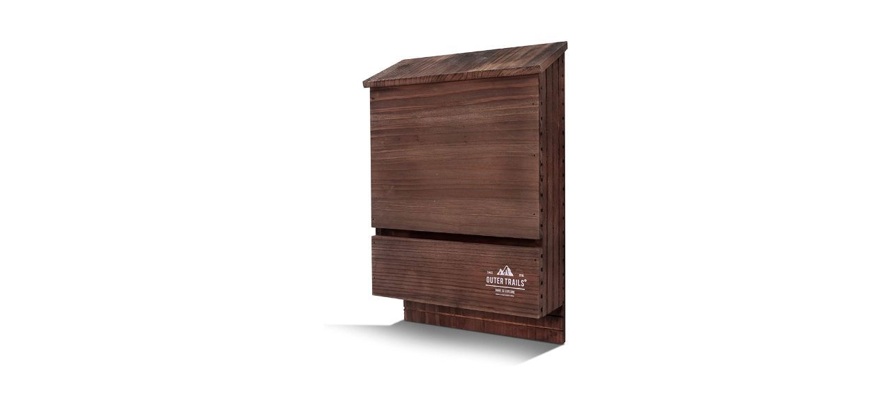 Outer Trails Two-Chamber Wooden Outdoor Bat House