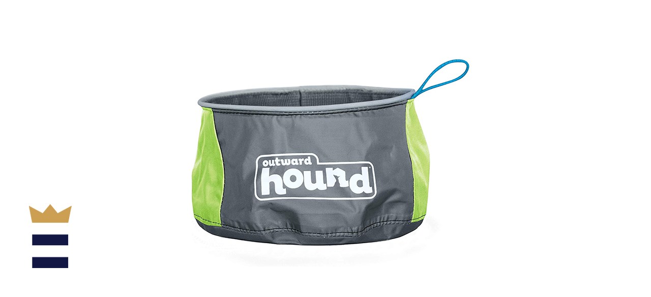 Outward Hound Port-A-Bowl Pet Bowl